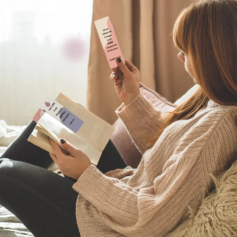 60 Pack Bible Verse Bookmarks