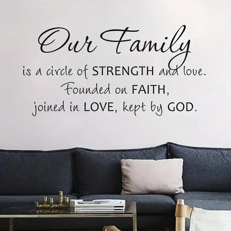Letter Bible Verse Wall Stickers