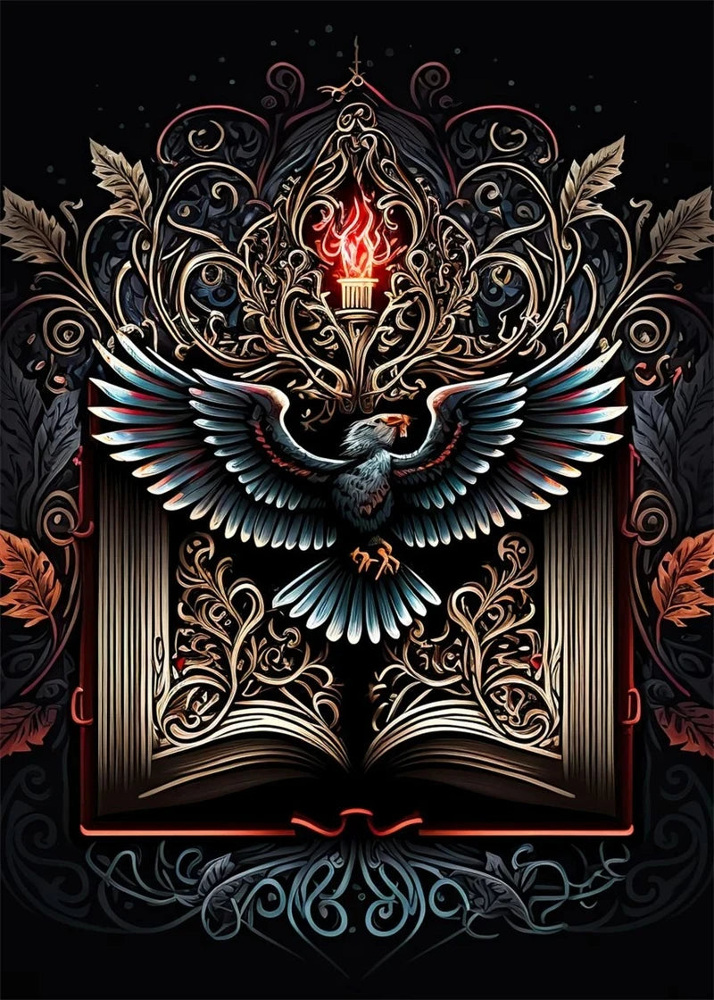 Christian Cross & Dove Canvas Wall Art