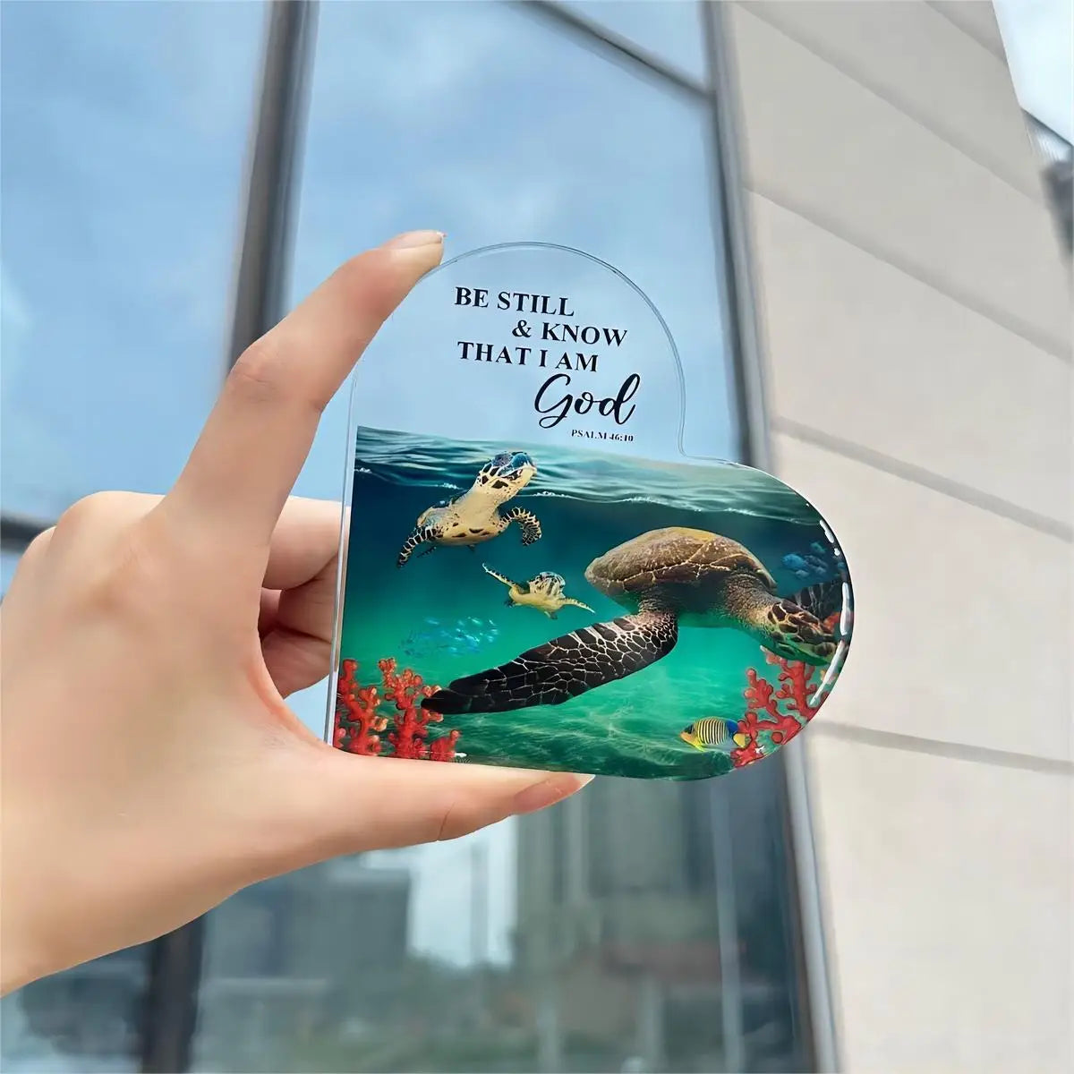 Turtle Acrylic Plaque